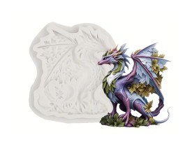 Molde silicona dragon